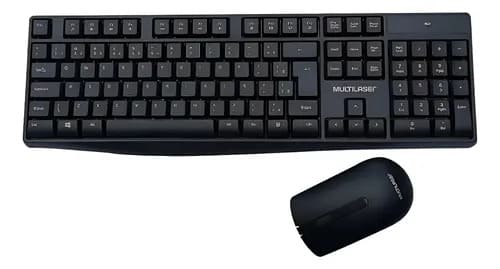 Kit Teclado e Mouse Sem Fio Multi