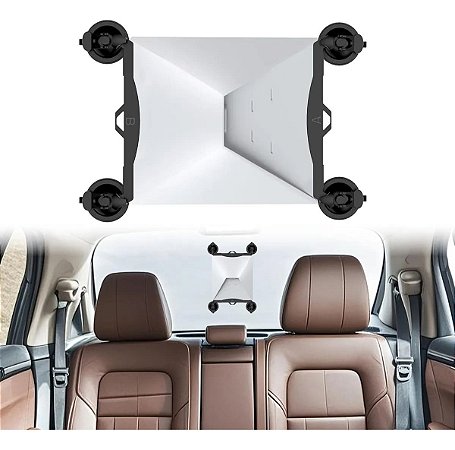 Suporte Starlink Mini com 4 Ventosas Ajustáveis