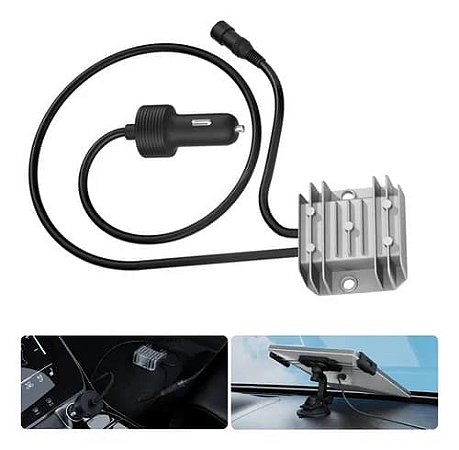 Speed Booster Cinzeiro - Fonte Estabilizada Starlink Mini