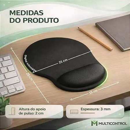 Mouse Pad Gel Confort Dazz