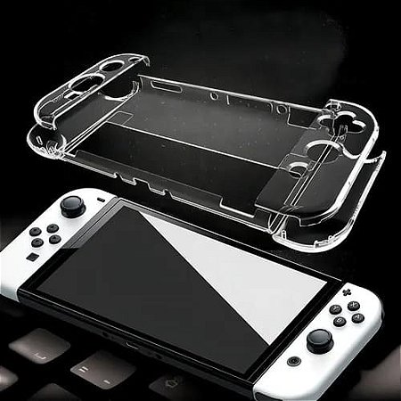 Case Nintendo Switch Oled Transparente