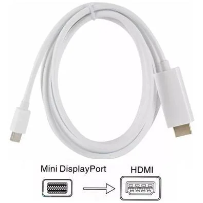 Cabo Mini Displayport Para Hdmi Thunderbolt 1,8m