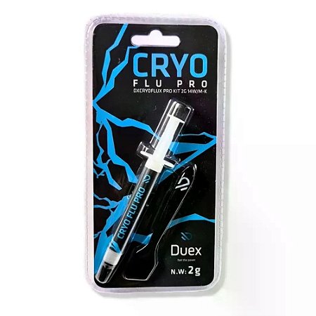 Pasta Térmica Dx Cryo Flux Pro 2 Gramas 14W/(m.k)