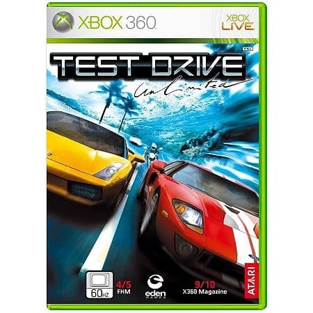 Jogo Test Drive Unlimited Xbox 360
