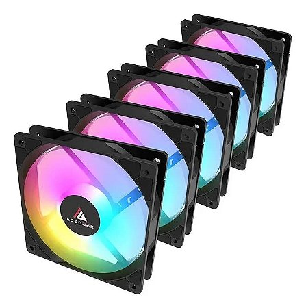 Kit 5 Fan Cooler Acegeek RW12 5x1