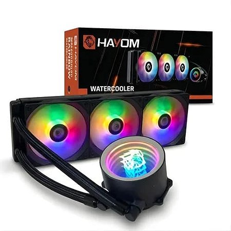 Water Cooler 360mm Hayom Rianbow