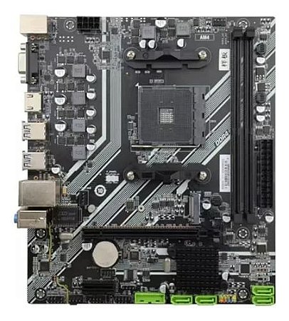 Placa Mãe AM4 A520M DDR4 Ryzen 3000, 4000 e 5000 - 3Green