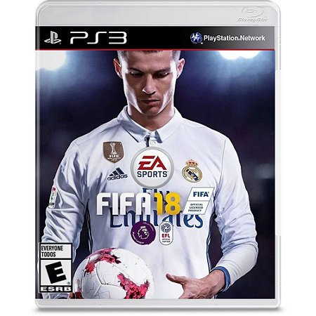 Jogo Fifa 18 PS3