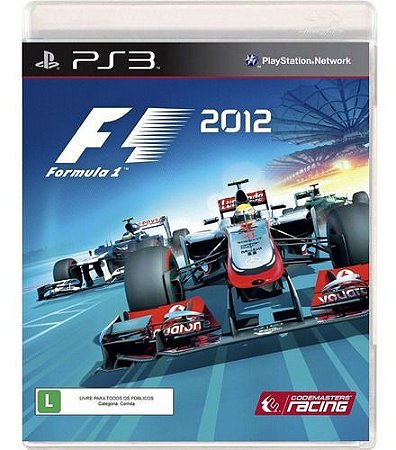 Jogo F1 2012 PS3