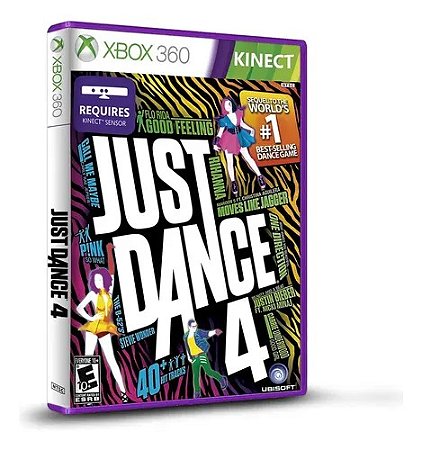 Jogo Just Dance 4 Xbox 360