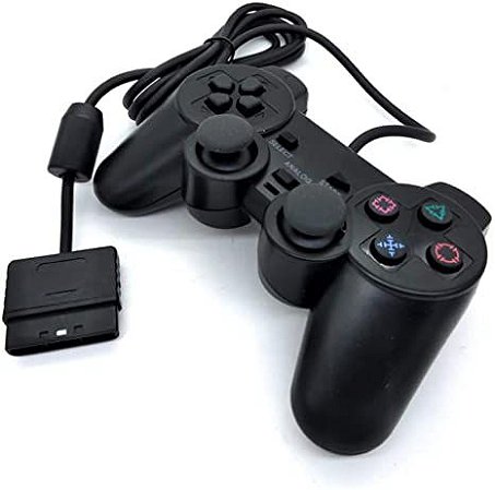 Controle PS2 Com Fio - Controle para Playstation 2