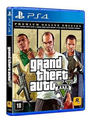 Jogo GTA V PS4 - Usado - Plebeu Games - Tudo para Vídeo Game e Informática