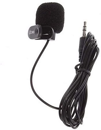 Microfone Lapela P2 para PC