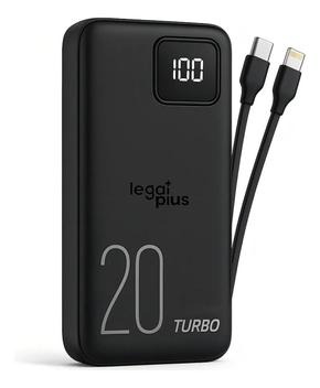 Carregador Portátil Power Bank 20.000mah 20w com 4 Cabos