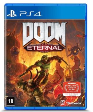 Jogo Doom Eternal PS4 - PS5 Retrocompatível