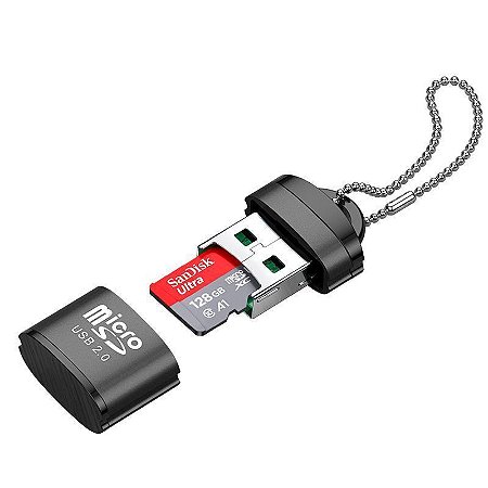 Adaptador USB para Micro SD Cartão de Memória