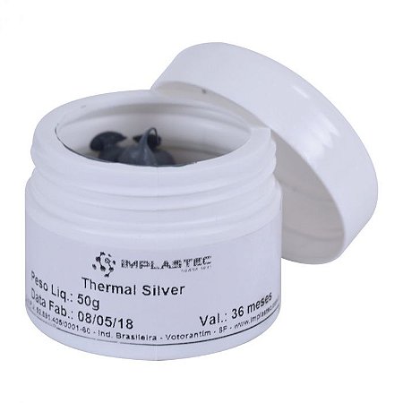Pasta Térmica de Prata Thermal Silver Porte 50G