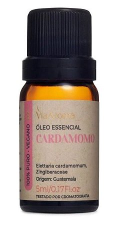 Óleo Essencial de Cardamomo 05ml - Via Aroma