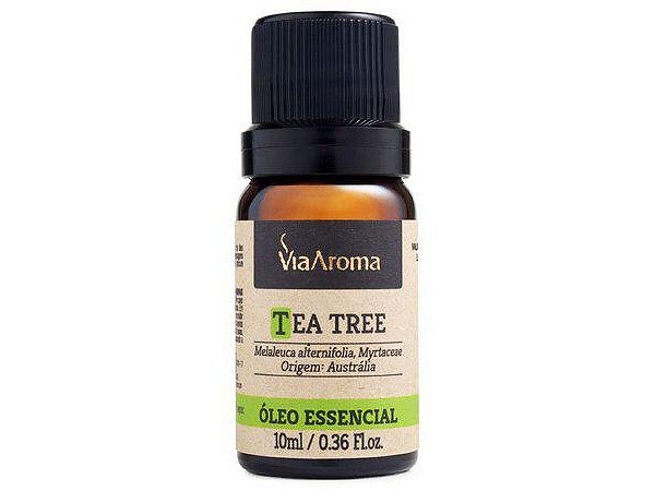 Óleo Essencial Tea Tree (Melaleuca) 10mL - Via Aroma