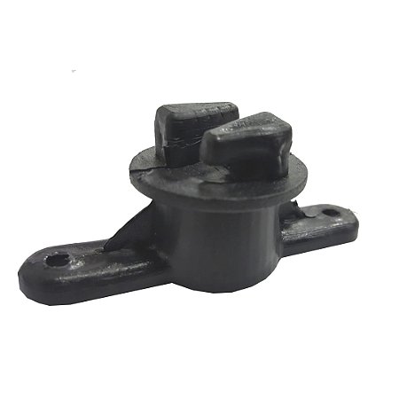 ISOLADOR PARA CERCA ELETRICA TIPO W PRETO