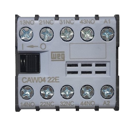 Minicontator CAW04-22-00V25 6A 220V 60Hz WEG 12896381