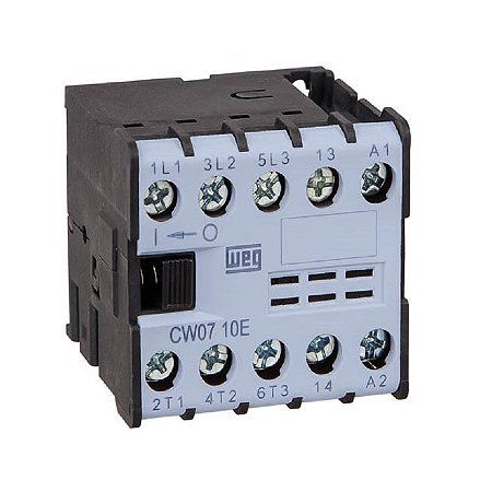 Minicontator CW07-10-30V05 7A 24V 60Hz WEG 12896398