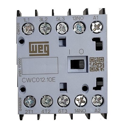 Minicontator CWC012-10-30V04 12A 20V/50Hz 24V/60Hz WEG 12486609