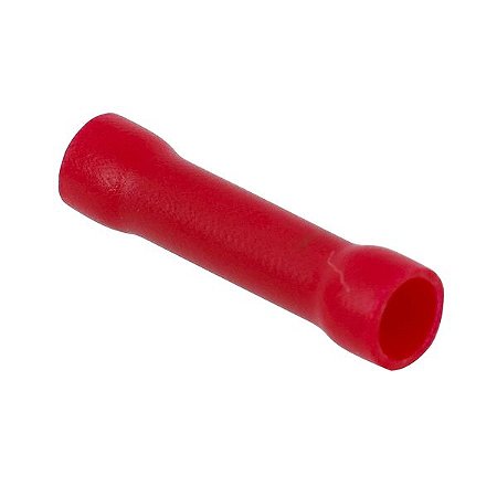 Luva de Emenda Pré Isolada 0,5-1,5mm² LE-2001 50 pçs Vermelha