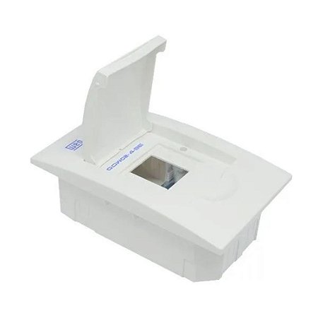 QUADRO DE DISTRIBUIÇÃO PVC SOBREPOR BRANCO 04 DISJUNTOR WEG