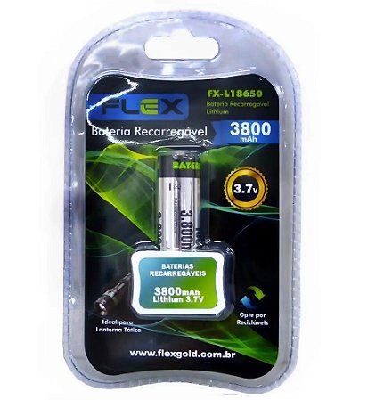 Bateria 3,7V 3800MAH Recarregavel