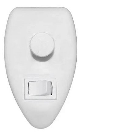 Controle Ventilador Oscilante Mouse Branco 400W RIMA