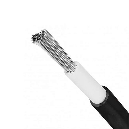 Cabo Solar Flex 6mm 1KV (1,8KVCC) Preto CORDEIRO