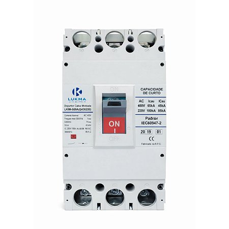 DISJUNTOR CAIXA MOLDADA LKM 500A LUKMA