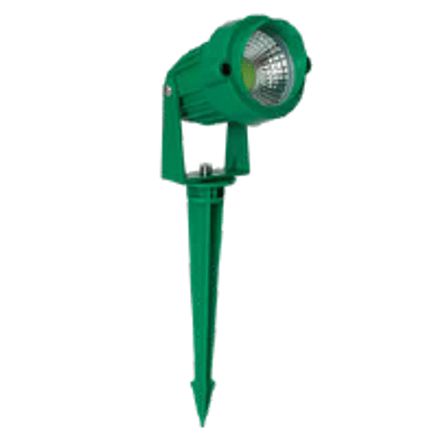 ESPETO DE JARDIM LED 5W 3000K IP65 CORPO VERDE LLUM