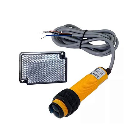 SENSOR FOTO ROTROREFLEXIVO G18-3B2PA, 10A30VCC 1NA, PNP 2MT