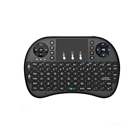 MINI TECLADO 2.4G S/FIO TV BOX SMART TV INOVA
