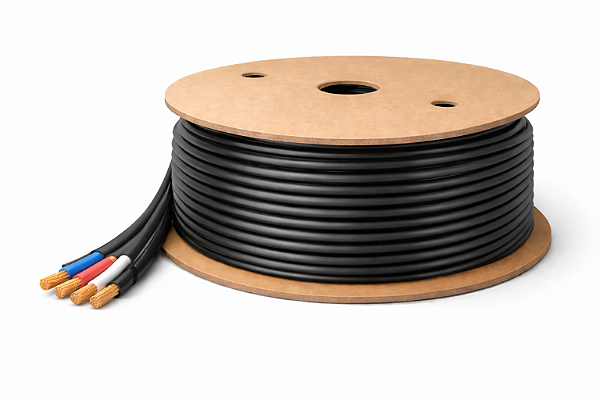 100 Metros Cabo PP Flex 4 X 4 MM Cobrecon