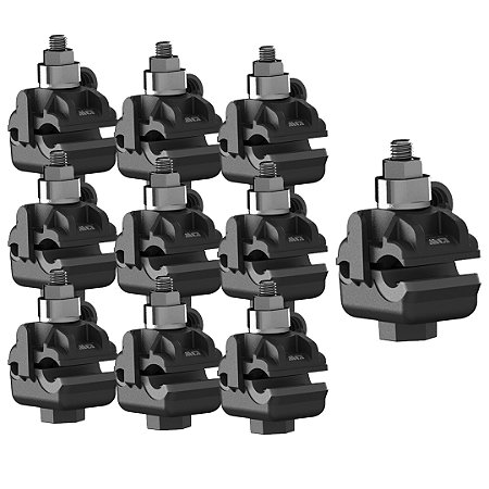 KIT 10 CONECTOR PERFURANTE 10-95 DERIVAÇ 1,5-10MM CPP001 MCI