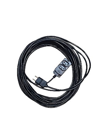 Extensão Elétrica 15 Metros 10a Cabo Pp2x1,5mm Reforçada