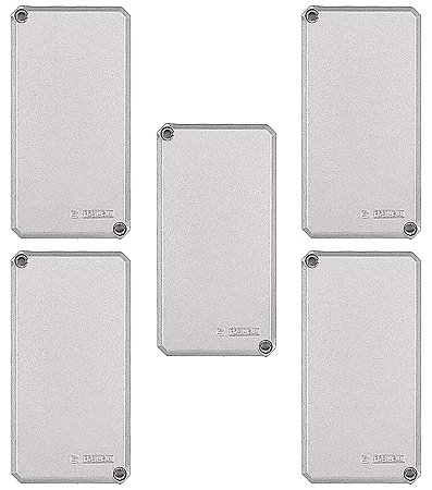 KIT 5 CONDULETE TAMPA CEGA 1" STAMPLAC