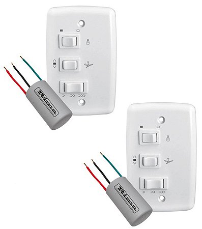 KIT 2 CONTROLE VENTILADOR  127 V 4 6UF 250W 410 RIMA
