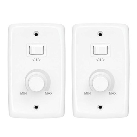 KIT 2 CONTROLE VENTILADOR COMERCIAL 400W BIVOLT 14 RIMA