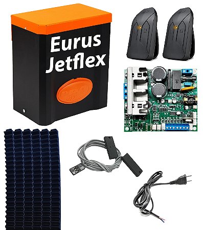 AUTOMATIZADOR DZ EURUS STEEL JET FLEX FULL 1/2 CREMA GOLD BIVOLT PPA