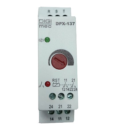 RELE FALTA SEQUÊNCIA FASE DPX 137 380VCA PPIC DIGIMEC