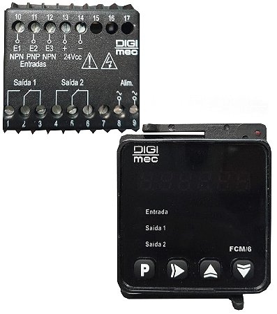 CONTADOR IMPULSOS FCM/690 240VCA/115 280VCCNC DIGIMEC