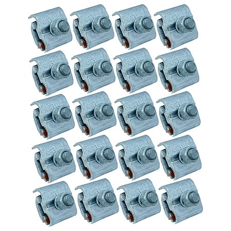 KIT 20 CONECTOR BIMETALICO H 10-50MM GRAMPO MCI