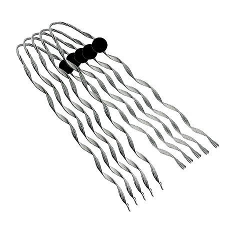 KIT 05 ALCA PREFORMADA MULTIPLEX 10MM PRETA 110383