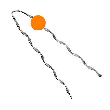 ALCA PREFORMADA MULTIPLEX 95MM LARANJA (GRANDE) 110731