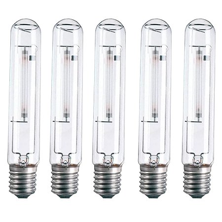 KIT 05 LAMPADA VAPOR SODIO OVOIDE 100W E40