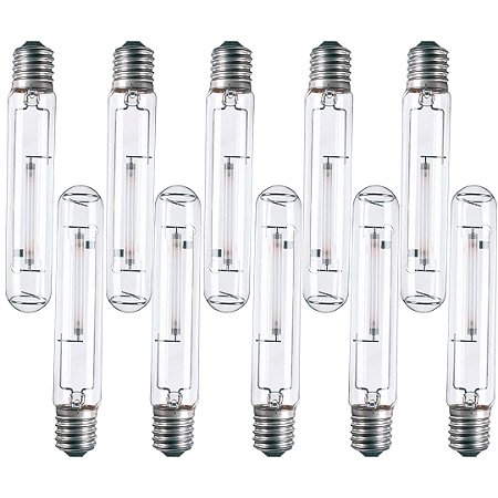 KIT 10LAMPADA VAPOR SODIO OVOIDE 100W E40